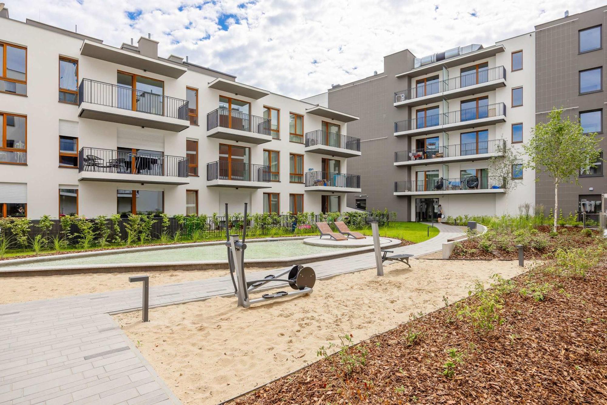 Apartment Sarmacka Wilanow With Parking, Sauna & Gym By Noclegi Renters ワルシャワ エクステリア 写真