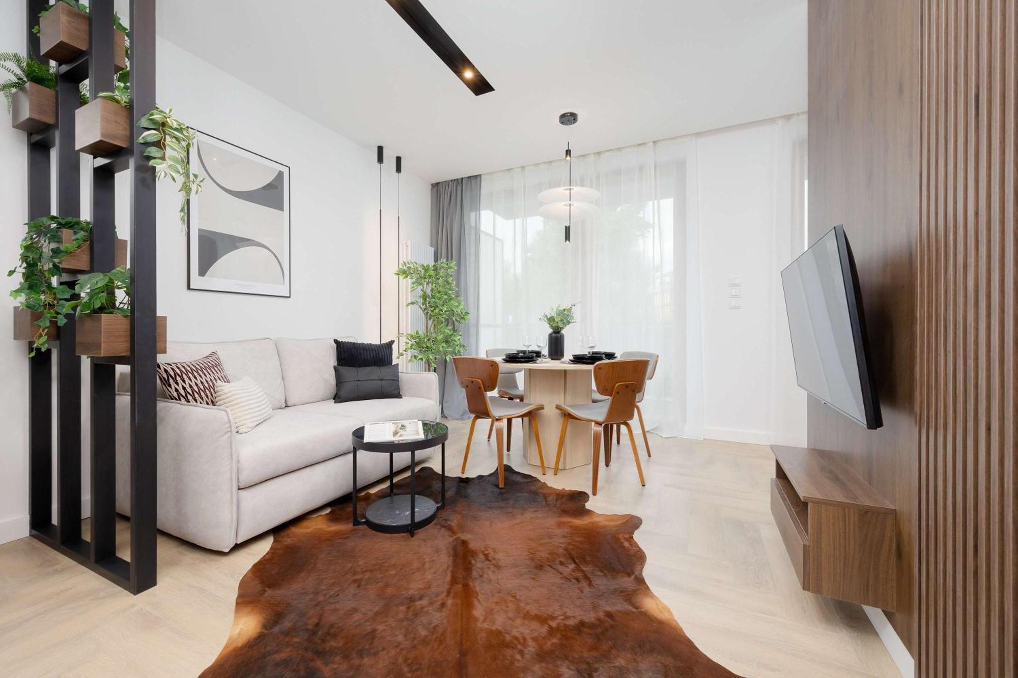 Apartment Sarmacka Wilanow With Parking, Sauna & Gym By Noclegi Renters ワルシャワ エクステリア 写真